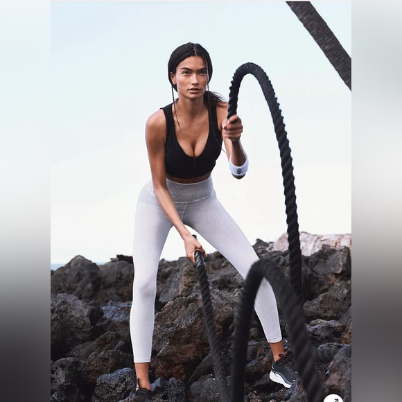 #142 Fp Movement by Free People NWOT High Rise 7/8 Length Good Karma Leggings - Picture 2 of 5